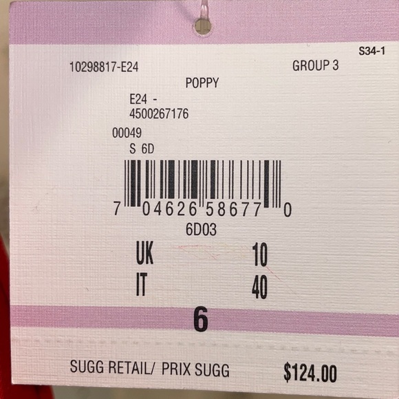 Anne Klein Red Dress with Flutter Sleeves - Picture 8 of 8